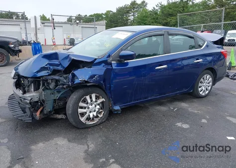 2017 Nissan Sentra Sv z USA, uszkodzony, nr VIN 3N1AB7AP5HY386664